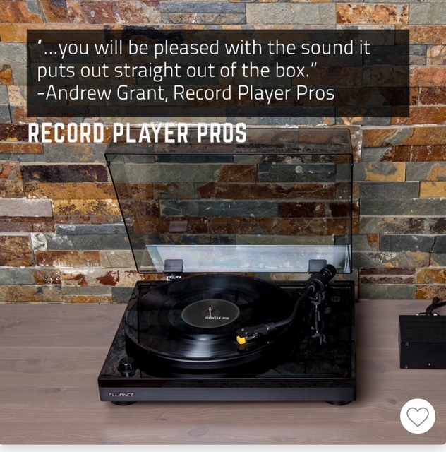 Fluance RT80 Classic High Fidelity Vinyl Turntable