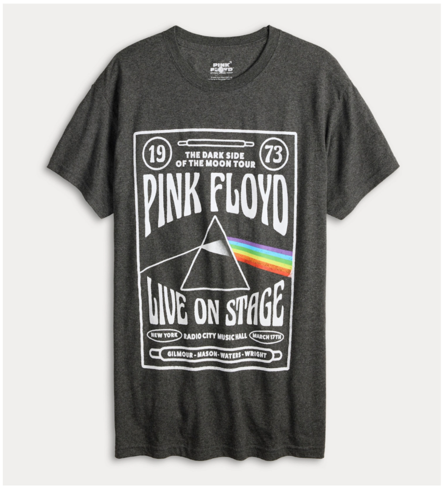 Pink Floyd Live On Stage Graphic Tee