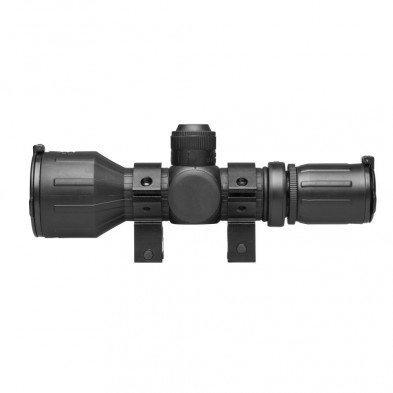 Compact Rubber Armored Scope - 3-9X42 - Red/Green Illumination