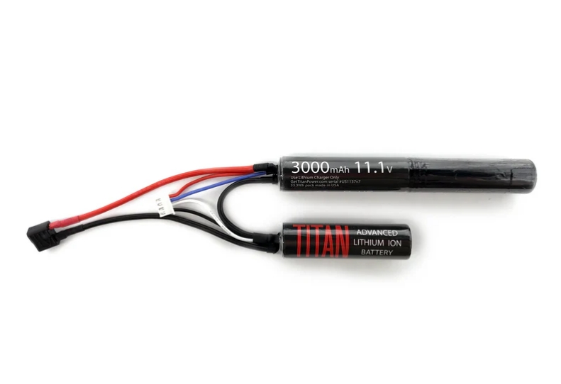Titan 3000mAh 11.1v Nunchuck T-Plug (Deans)