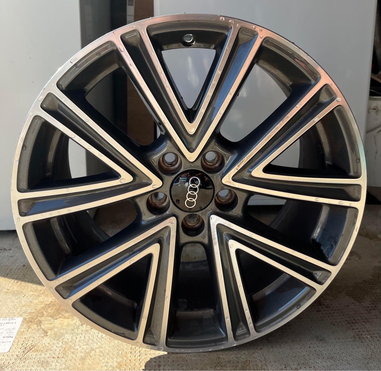 Jantes Audi 17 pouces 5x100 d’origine – Réf. 82A601025E – A1 GB 2019-2023 – Lot de 4 – État excellent