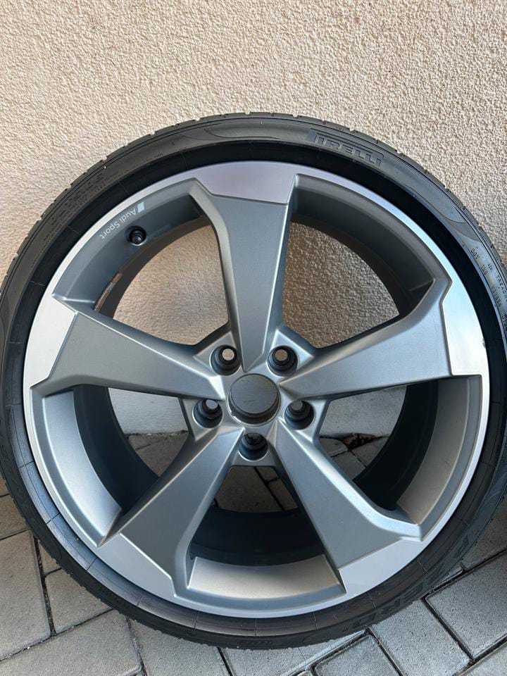 Jantes Rotor Audi 19" avec pneus été Pirelli P Zero – Origine RS3 / A3 / S3 / A4 / A5