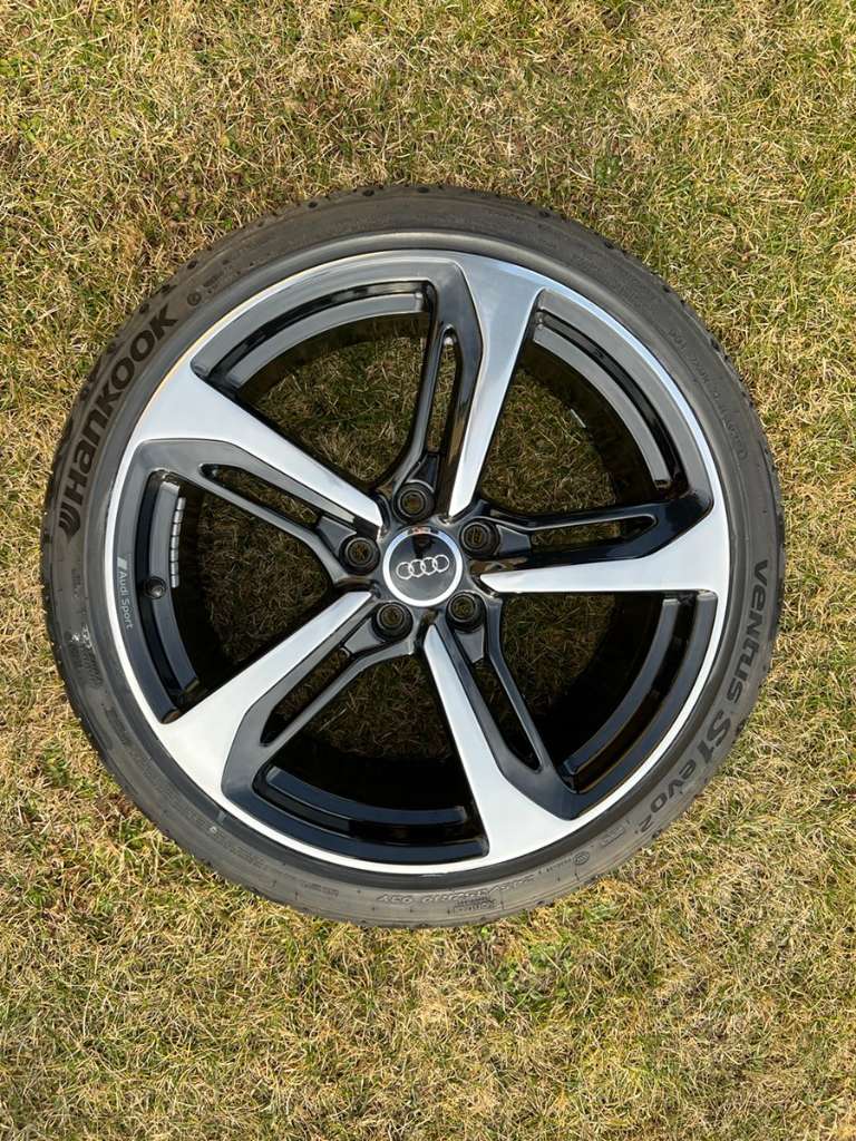 Jantes Audi TT 8S 19 pouces avec pneus été Hankook S1 Evo – Réf. 8S0601025BE