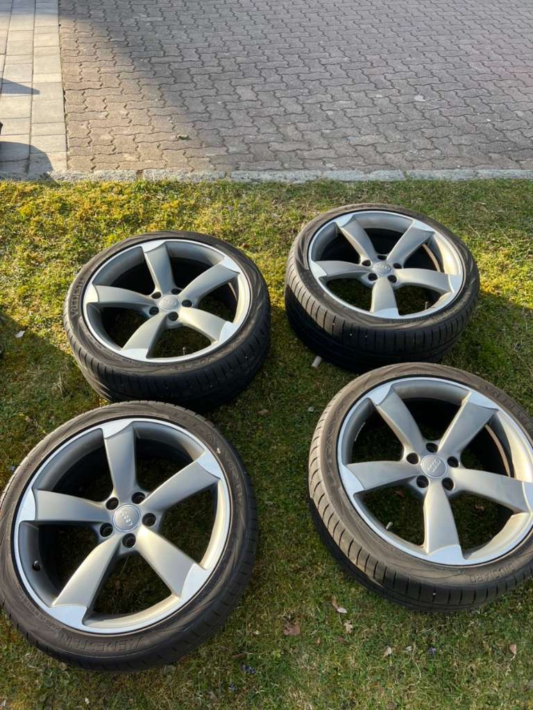 Jantes Audi Rotor 19” + pneus été Vredestein – 8.5Jx19 ET43 – Certificat de charge inclus