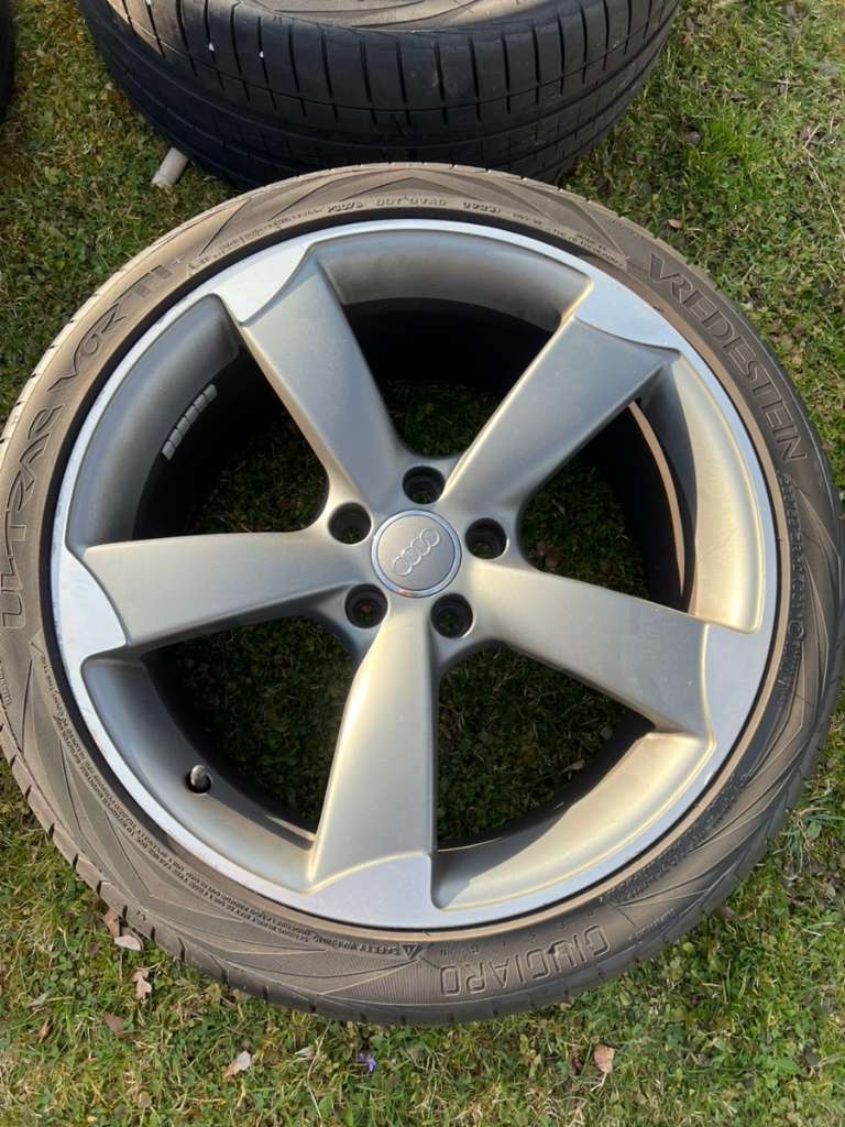 Jantes Audi Rotor 19” + pneus été Vredestein – 8.5Jx19 ET43 – Certificat de charge inclus