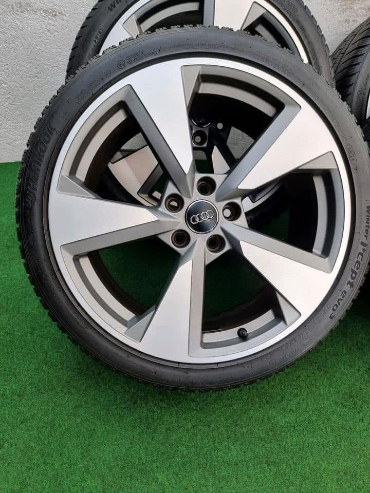 Jeu de 4 jantes Audi 19 pouces avec pneus Hankook Ventus S1 – Référence OEM 8W0 601 025 CB