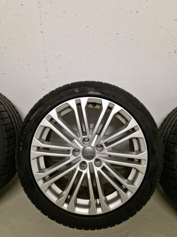 Jantes Audi A5 / S5 18 pouces Felaen avec pneus hiver Continental – OEM 