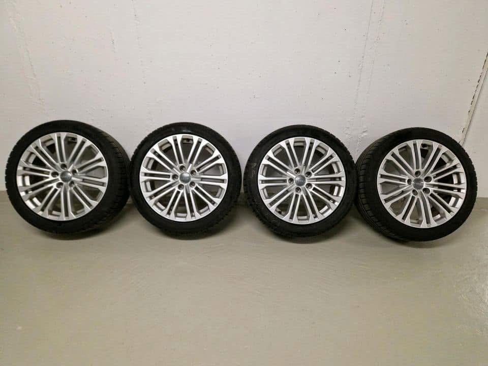 Jantes Audi A5 / S5 18 pouces Felaen avec pneus hiver Continental – OEM 