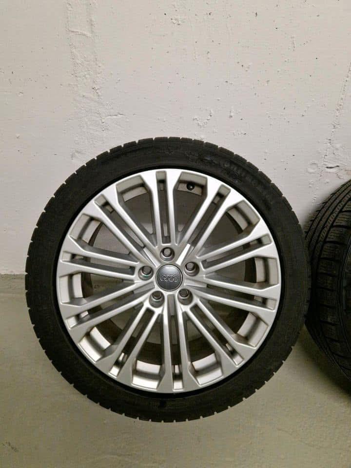 Jantes Audi A5 / S5 18 pouces Felaen avec pneus hiver Continental – OEM 