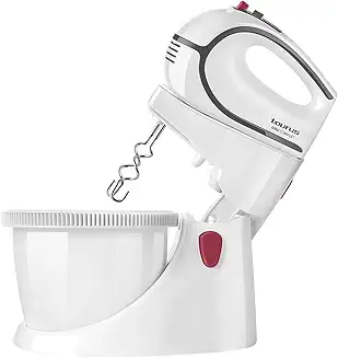 Avilia Kneading Machine 500W - Powerful Motor, Stainless Steel Whisk, 2.5 Litres, 5 Adjustable Speeds and Turbo Function f... Kneading Machine 500W - Powerful Motor, Stainless Steel Whisk, 2.5 Litres, 