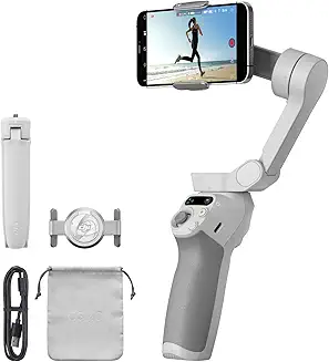 DJI Osmo Mobile SE, 3-Axis Phone Gimbal, Portable and Foldable, Gimbal Stabilizer for iphone, Andriod, ShotGuides,