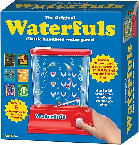 Original Waterfuls Classic Handheld Water Games – Kids Games, Retro Travel Games, Fidget Toys for Kids, 