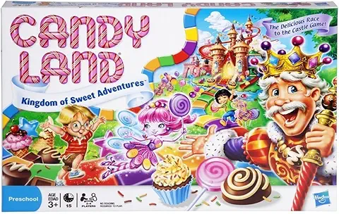 Hasbro Gaming Candy Land Kingdom Of Sweet Adventures Board Game For Kids, Easter Gifts for Boys & Girls,