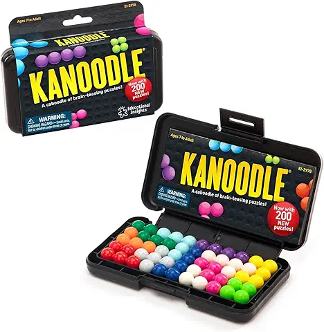 Educational Insights Kanoodle 3D Brain Teaser Puzzle for Ages 7+ Brain Games for Kids and Adults, 