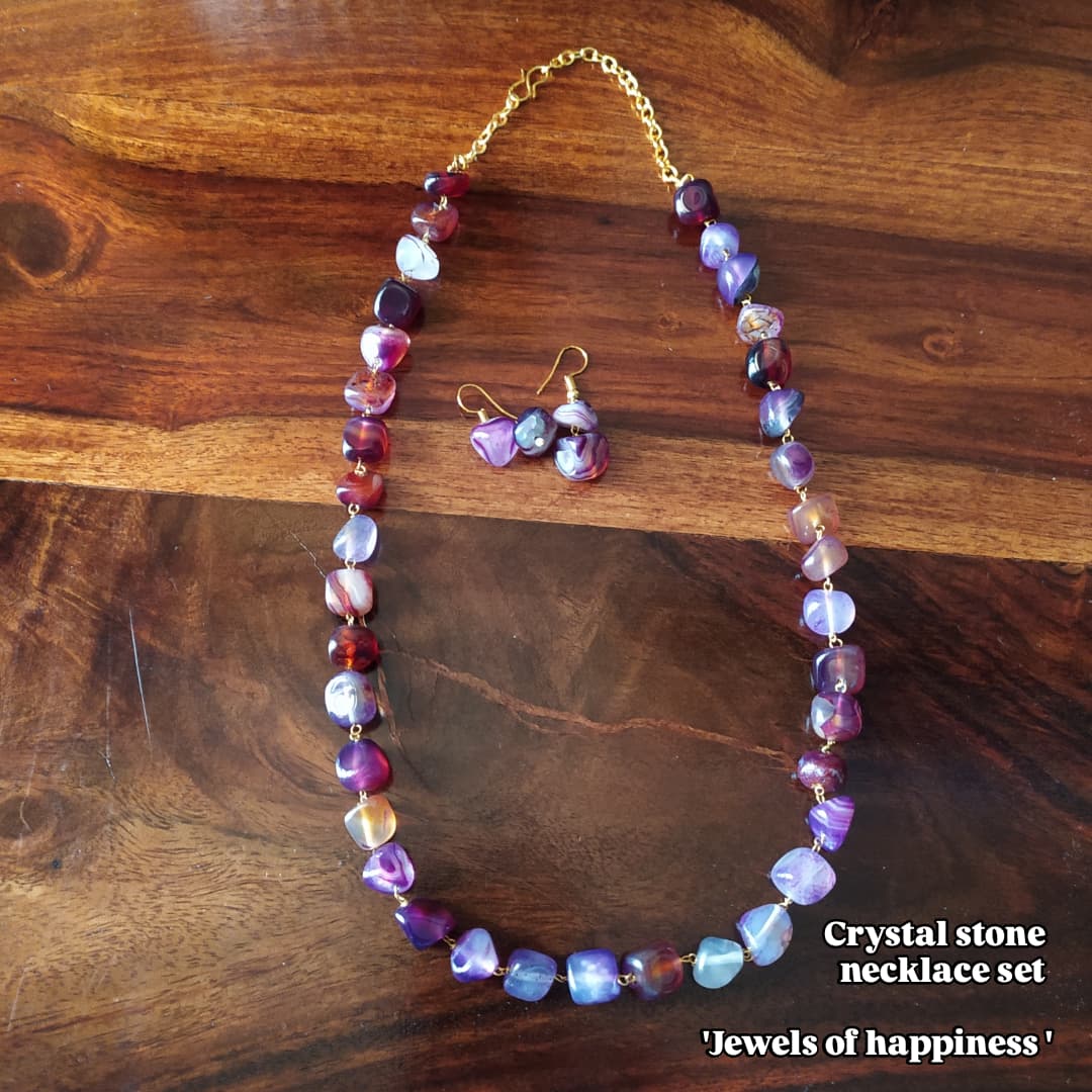 Crystal Stone Premium Quality Necklace