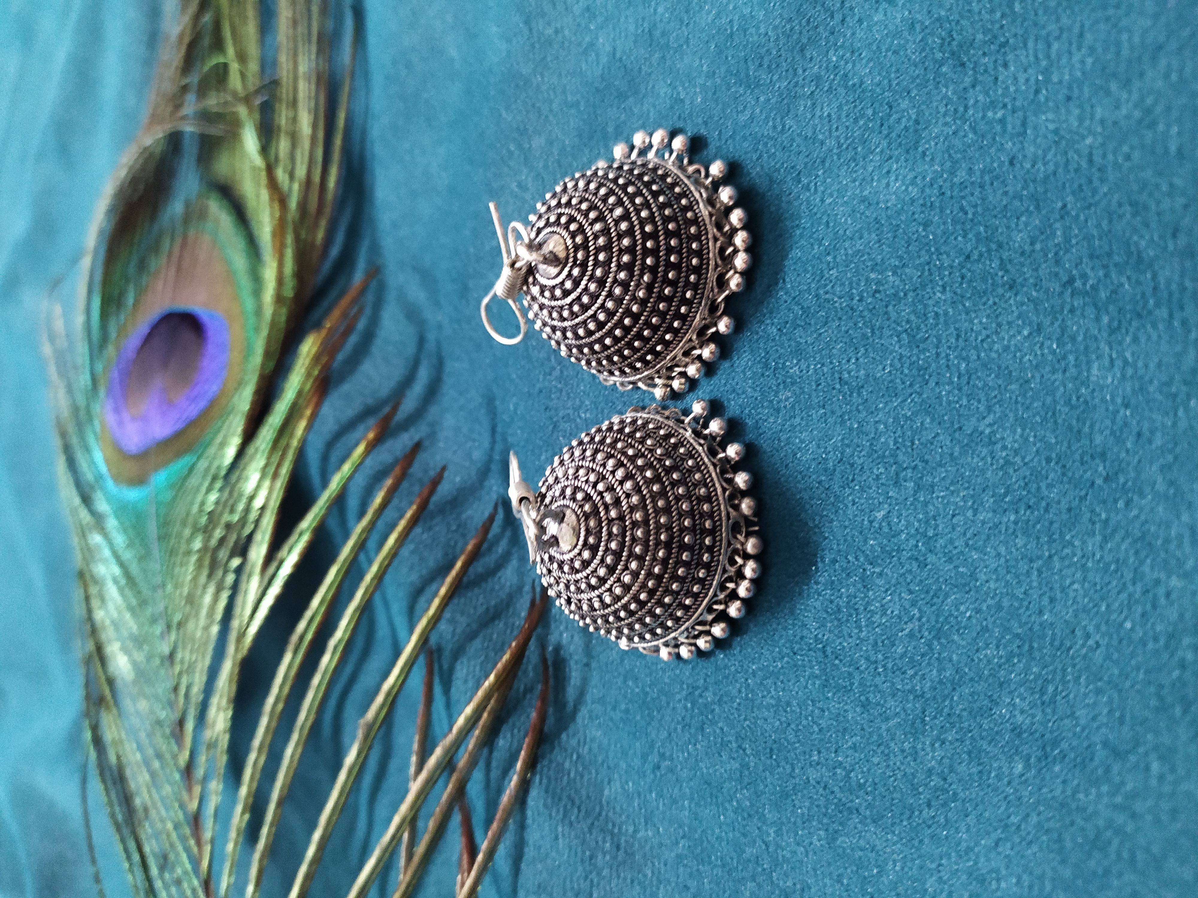 Bohemian Jhumka Earrings