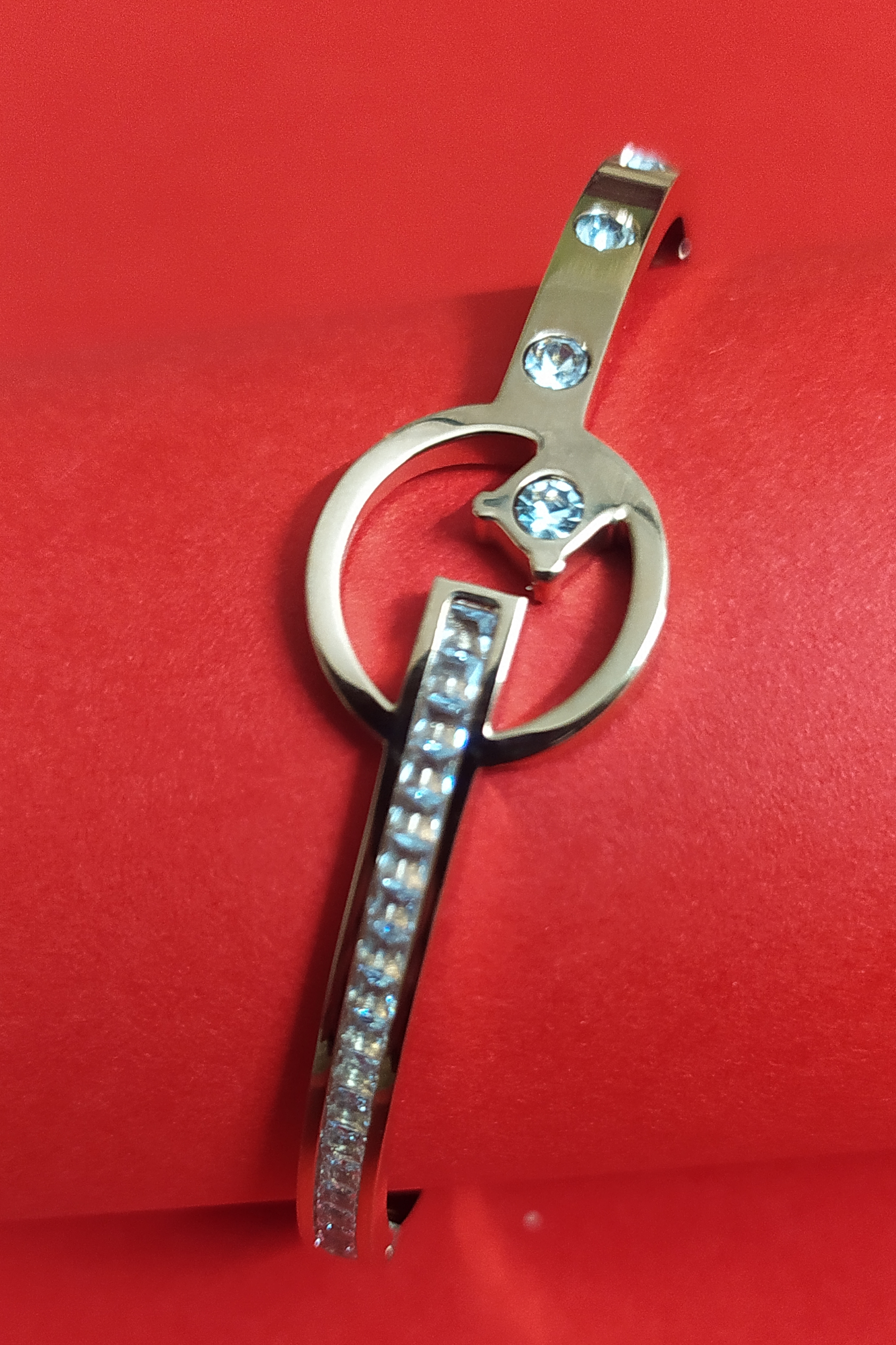 Golden Anti -Tarnish Bangle Bracelet