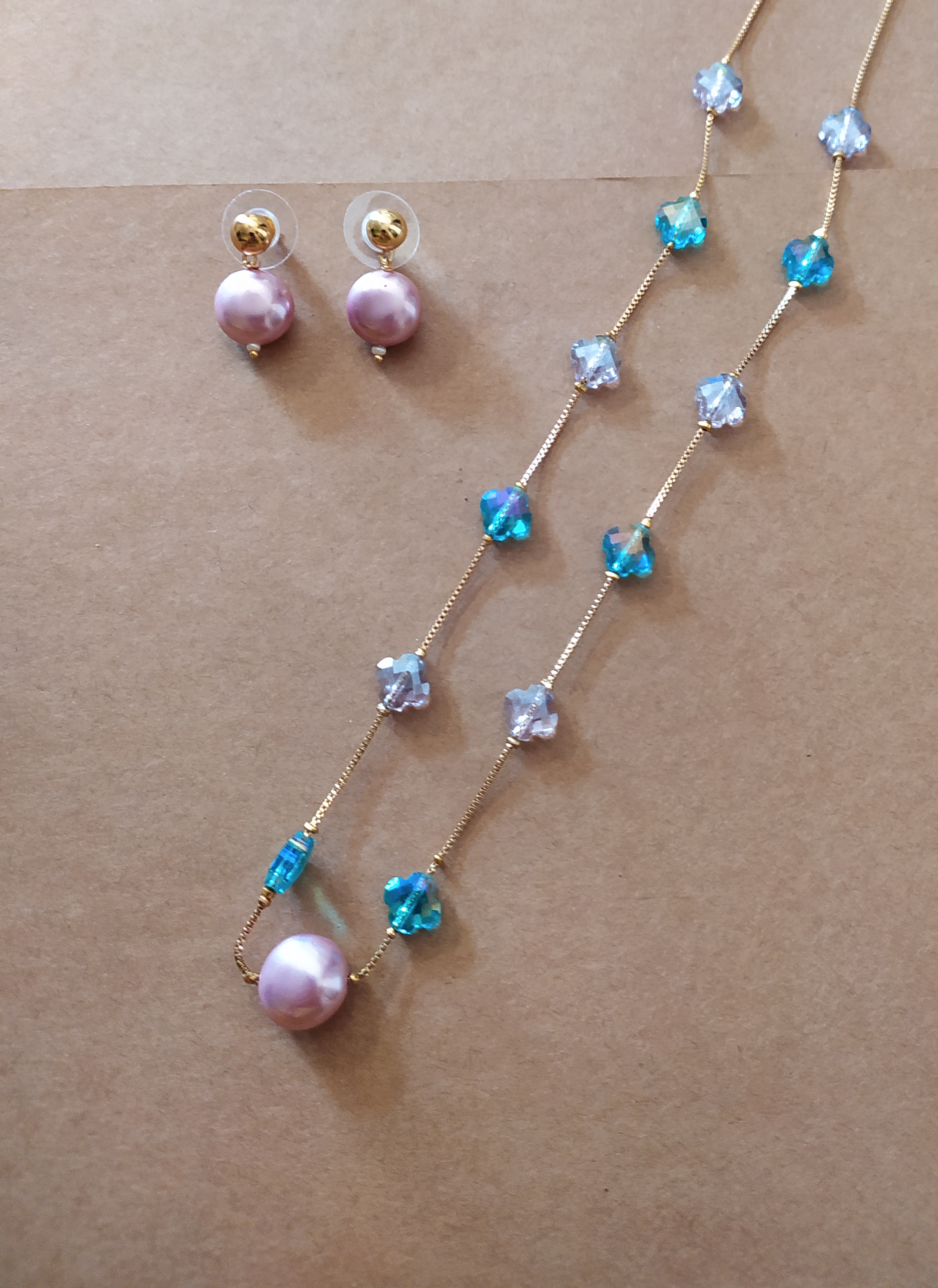 Elegant Necklace and Earring Set