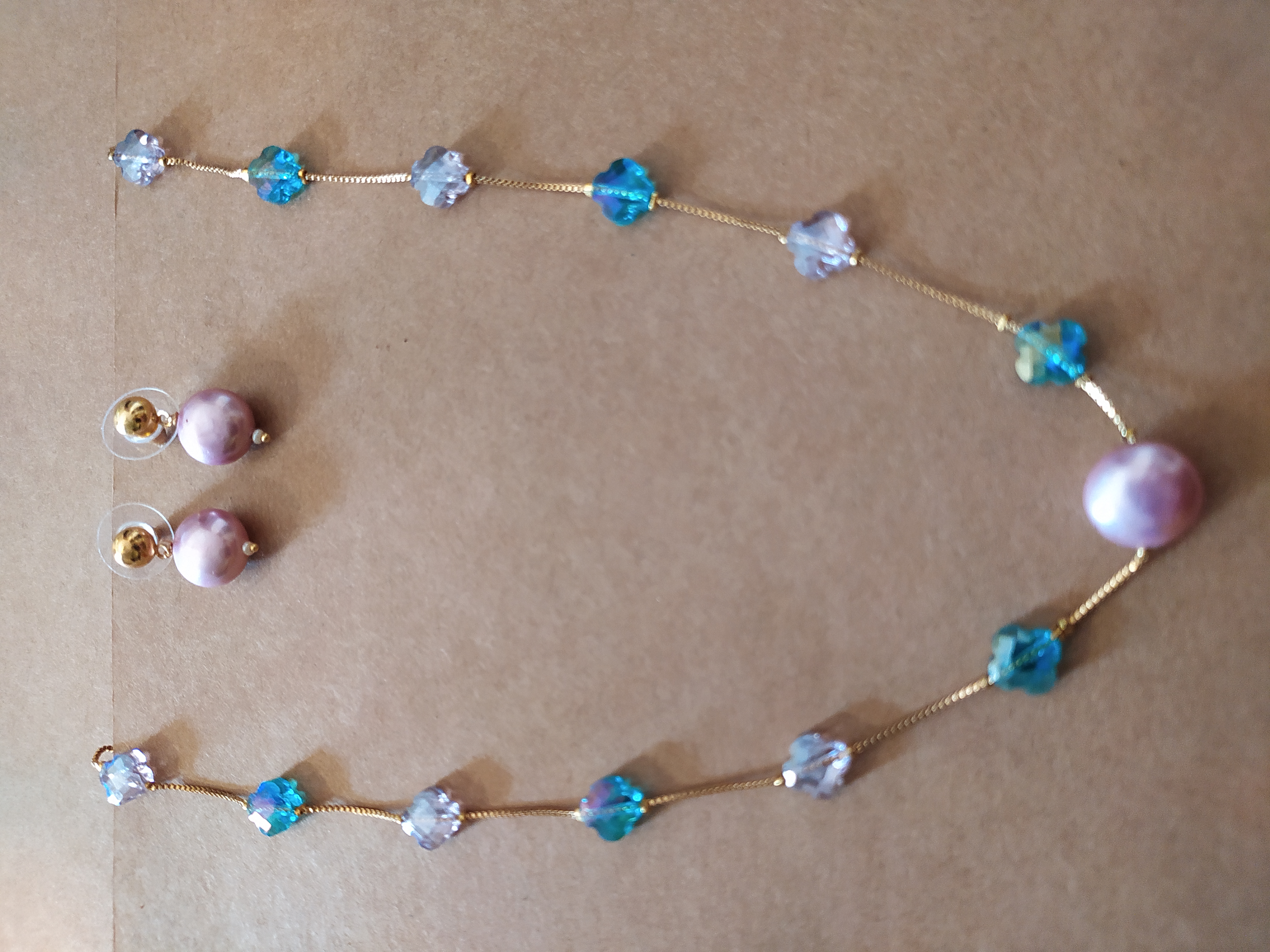 Elegant Necklace and Earring Set