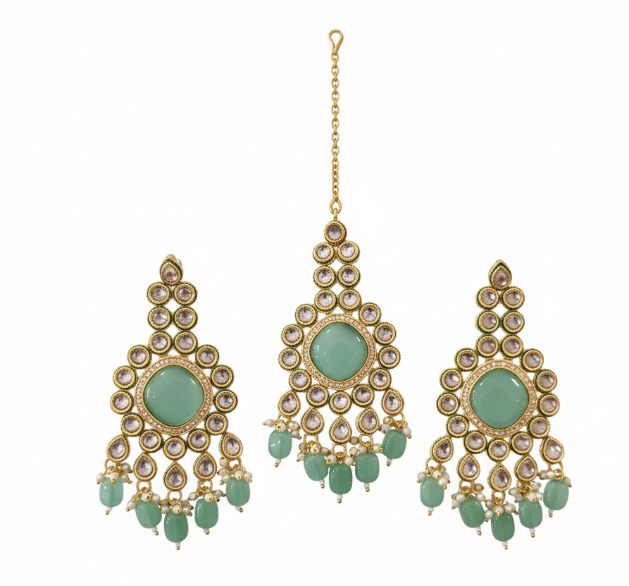 Reversed AD  Statement Earrings