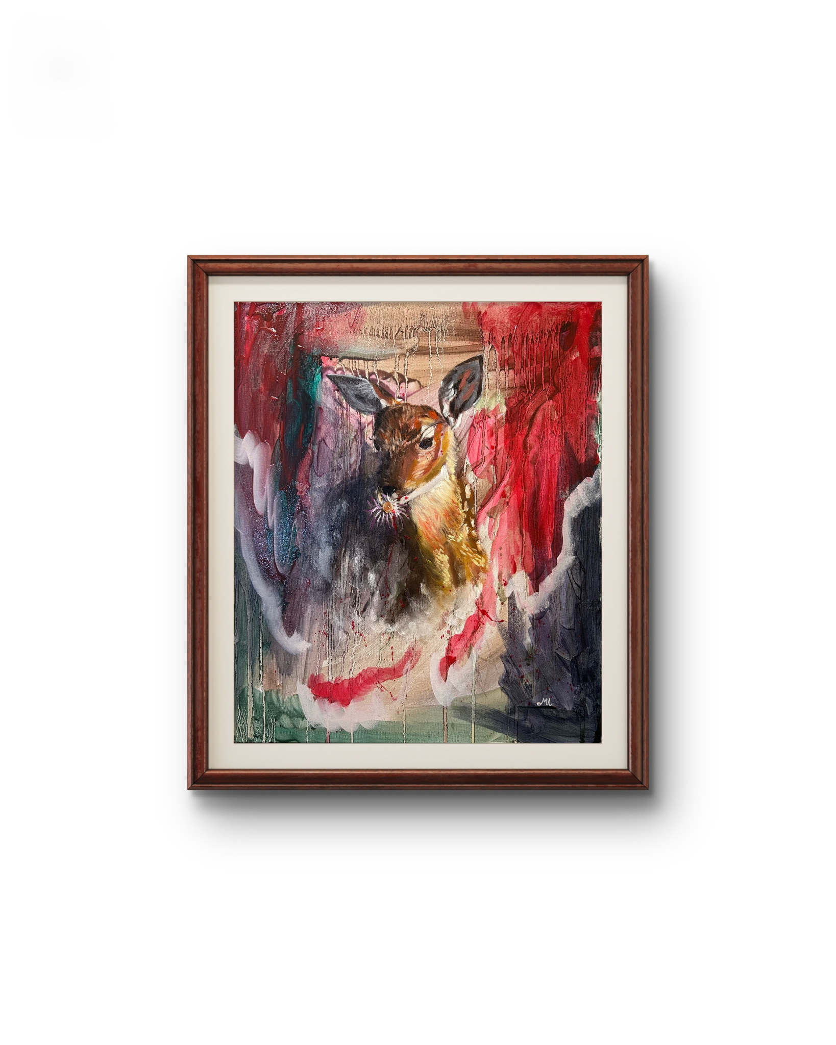 Couvert Par Son Sang - Tirage d'Art
