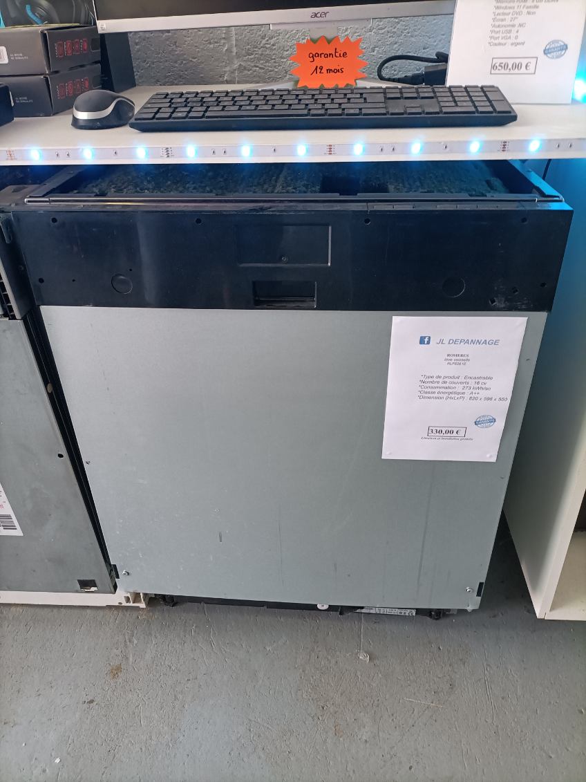 Lave-vaisselle encastrable