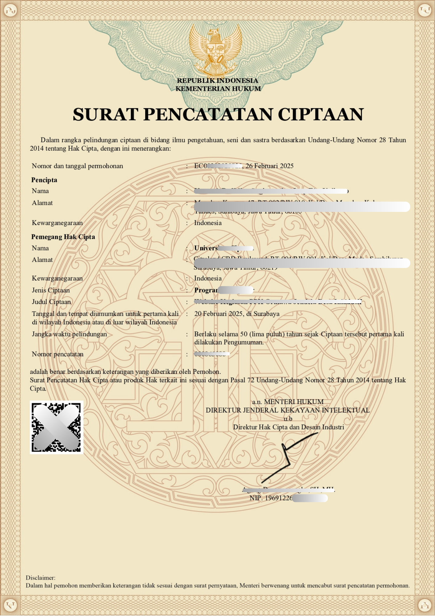 Jasa Permohonan HKI Hak Cipta