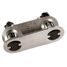 Grampo metálico para emenda de correias transportadora