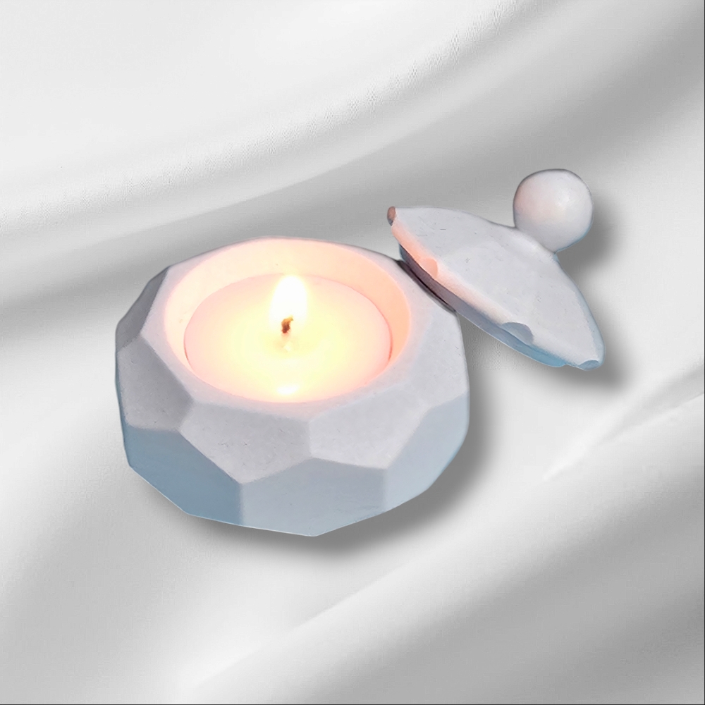 Bougie Facettes - Petit format