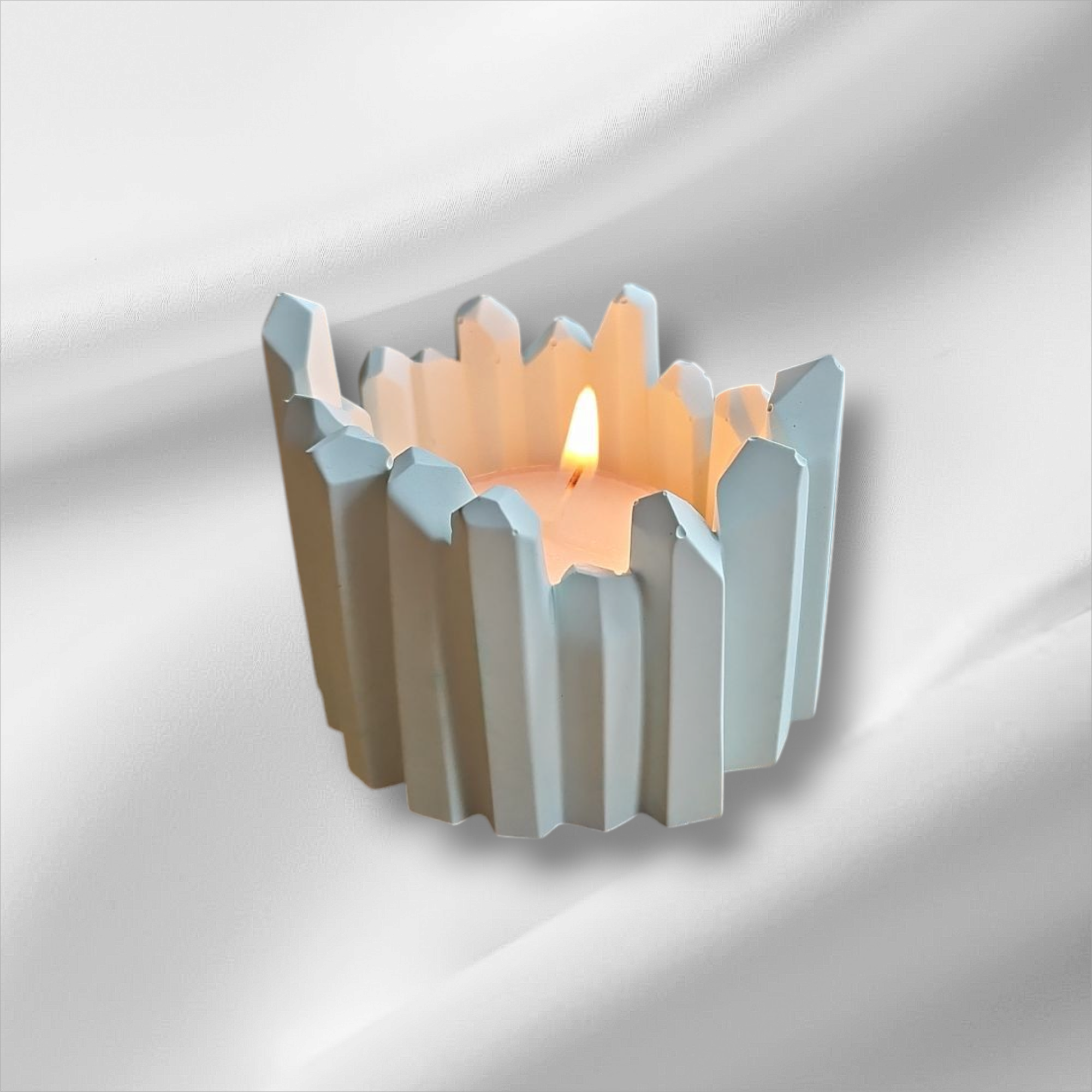 Support Design bougie chauffe plat