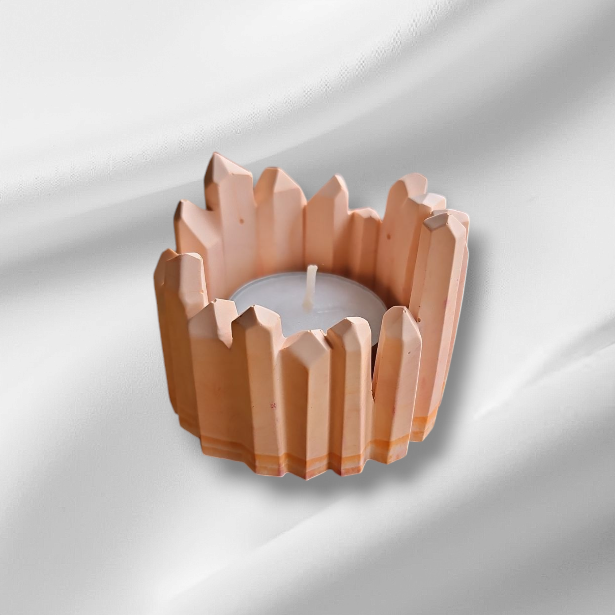 Support Design bougie chauffe plat