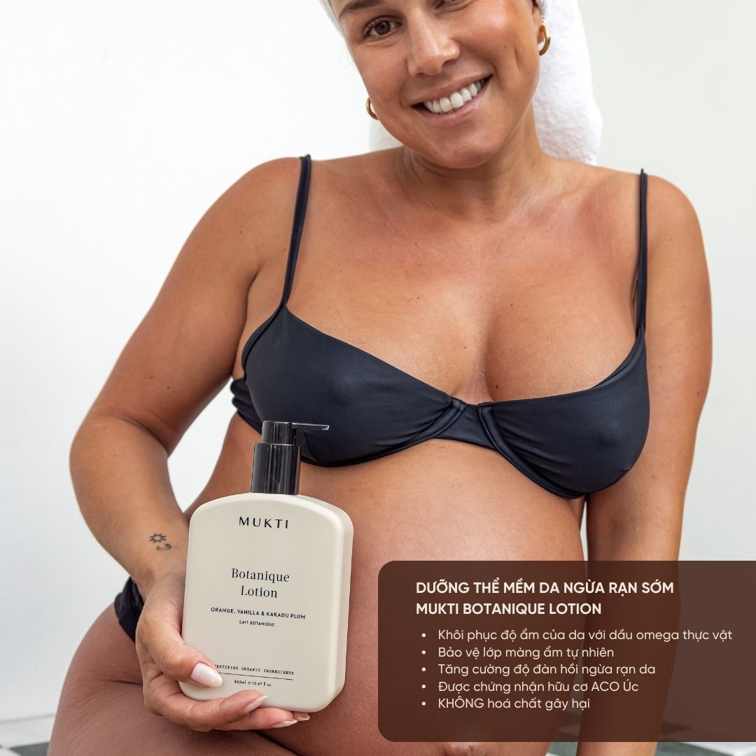 Sữa Dưỡng Thể Nuôi Dưỡng Và Bảo Vệ Da Mukti Botanique Body Lotion 360Ml