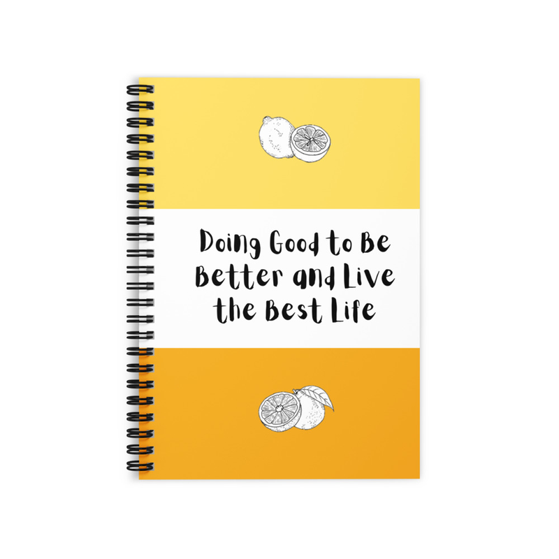 Good Better Best Lined Spiral Notebook 1