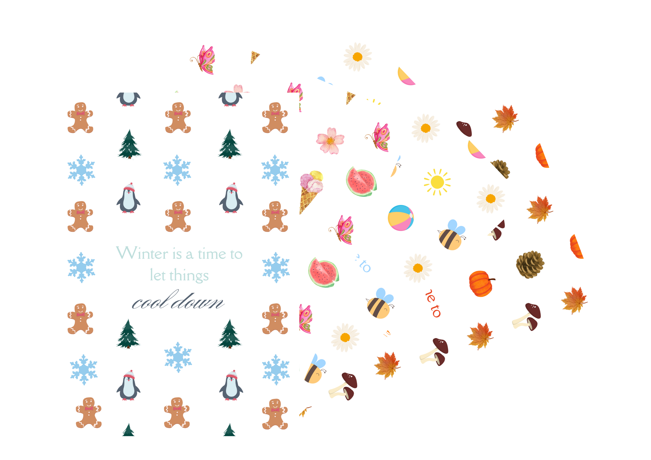 Seasonal Inspiration Poster Bundle