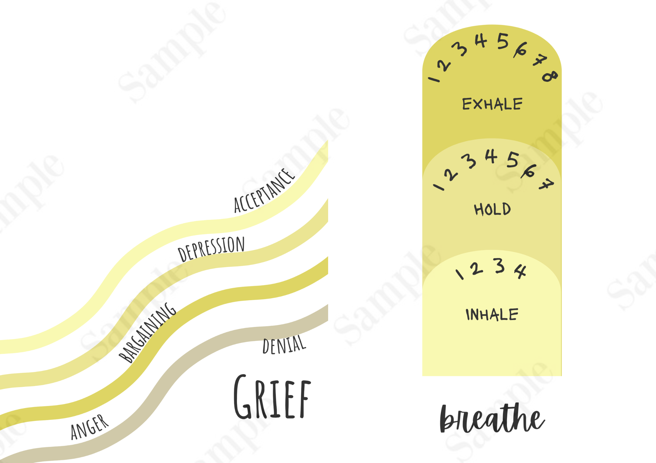 Inspirational Poster Bundle Yellow