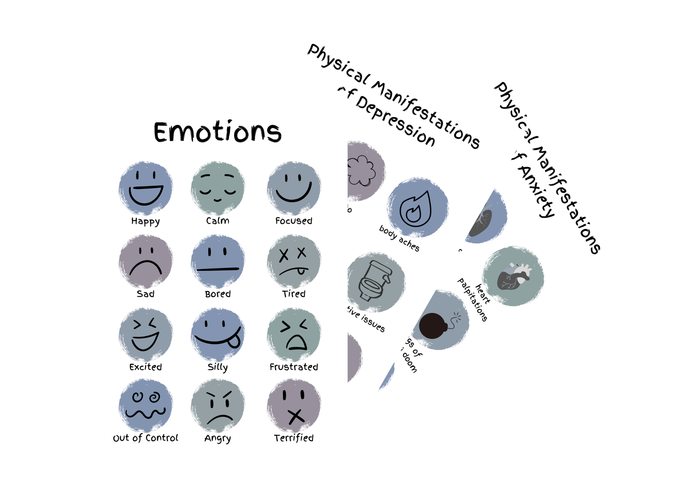 Feelings Poster Bundle Natural
