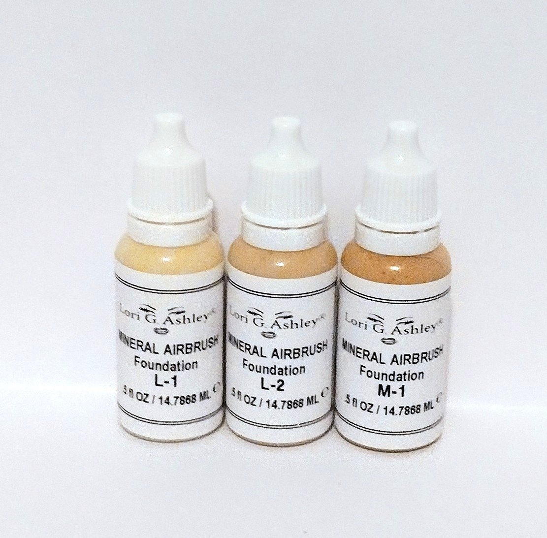 Mineral Airbrush Makeup 3 Pack Kit - Lori G Ashley®