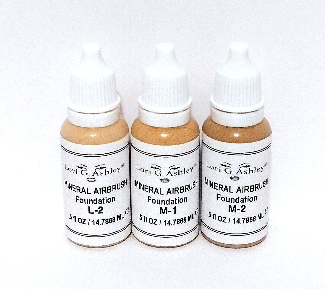 Mineral Airbrush Makeup 3 Pack Kit - Lori G Ashley®