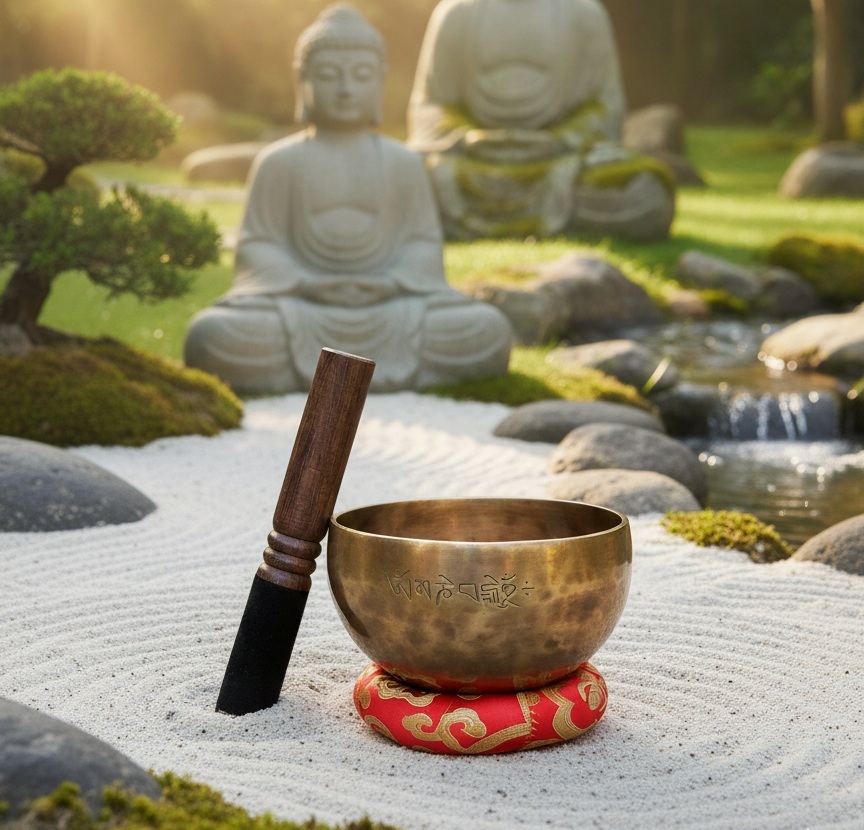 Bol tibétain pleine lune "15 cm"