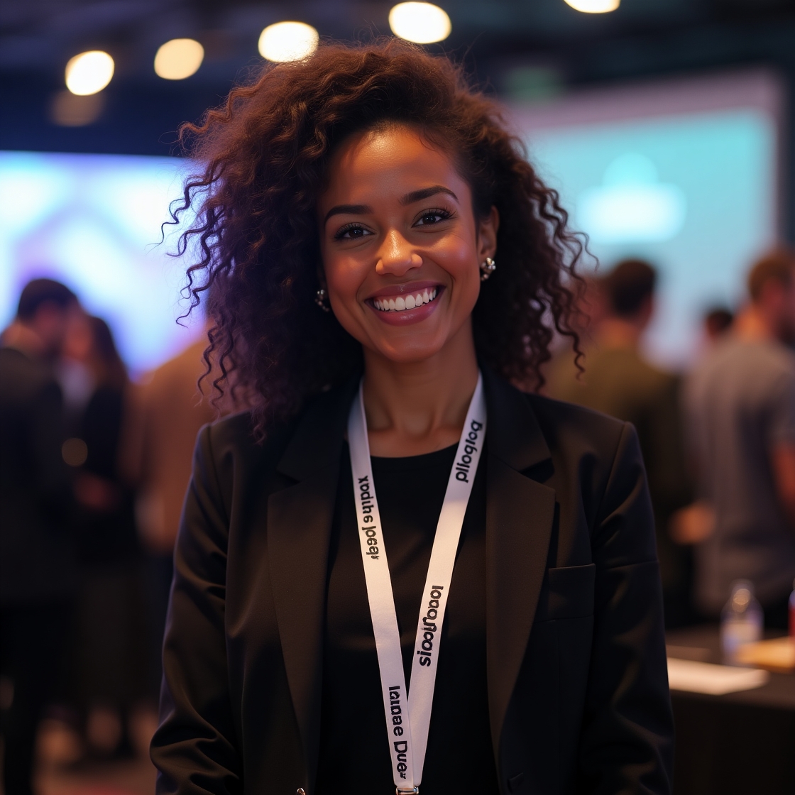 Cintas - Lanyards Blancas algodón y poliester