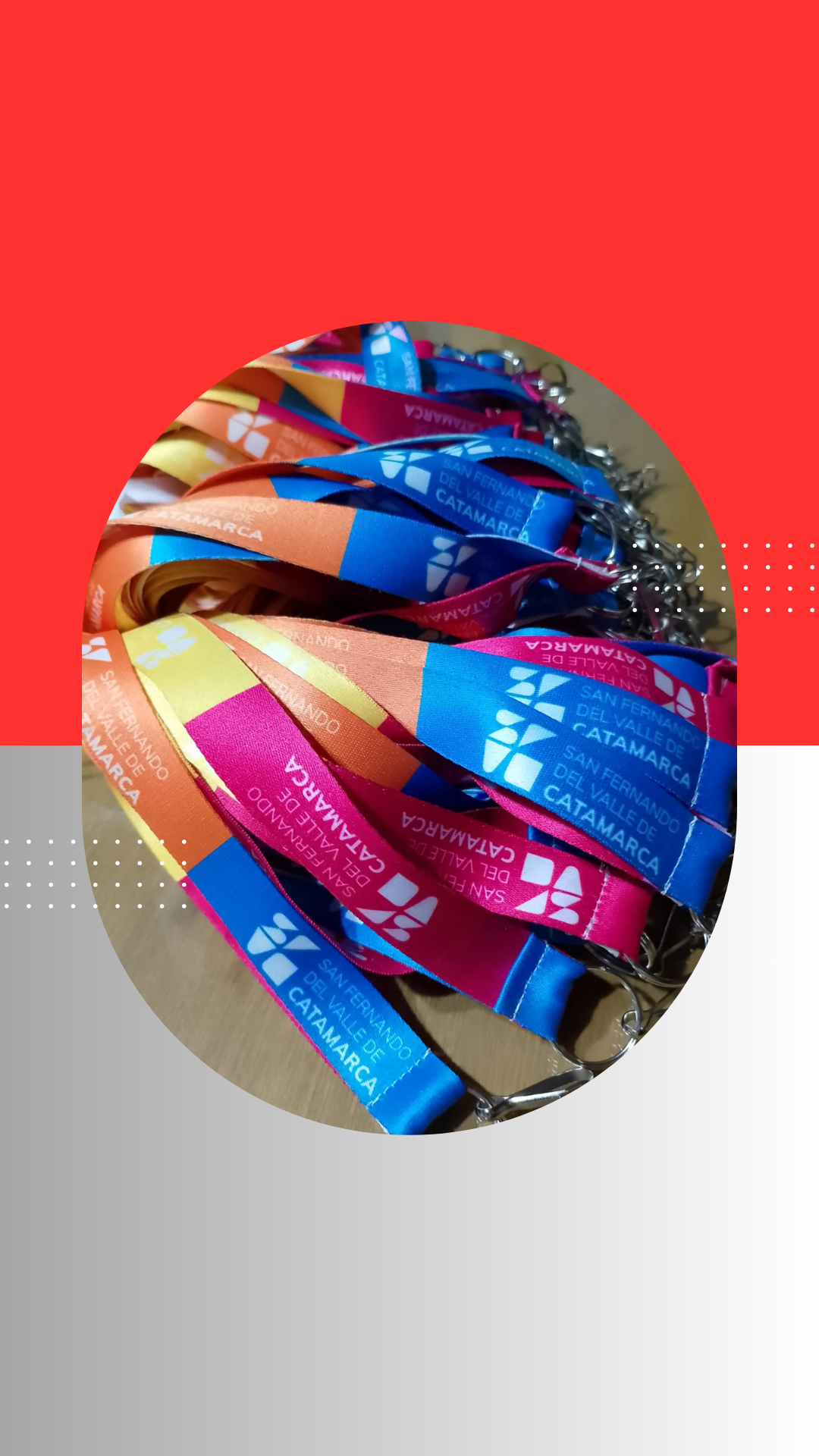 Cintas cortas - Lanyards llaveros Full Color