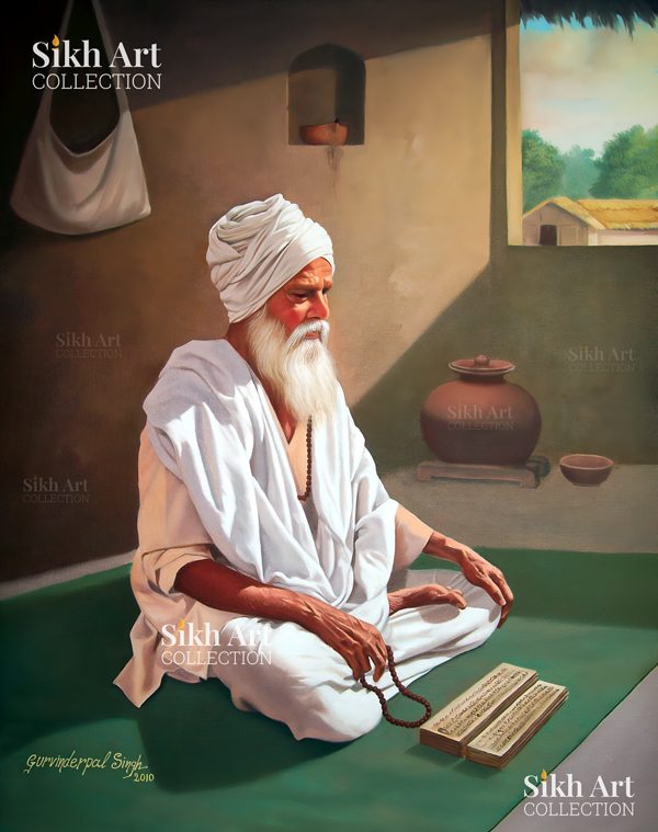 Bhagat Sain Ji - Art by Gurvinderpal singh