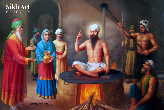 Guru Arjan Dev Ji Shaheedi