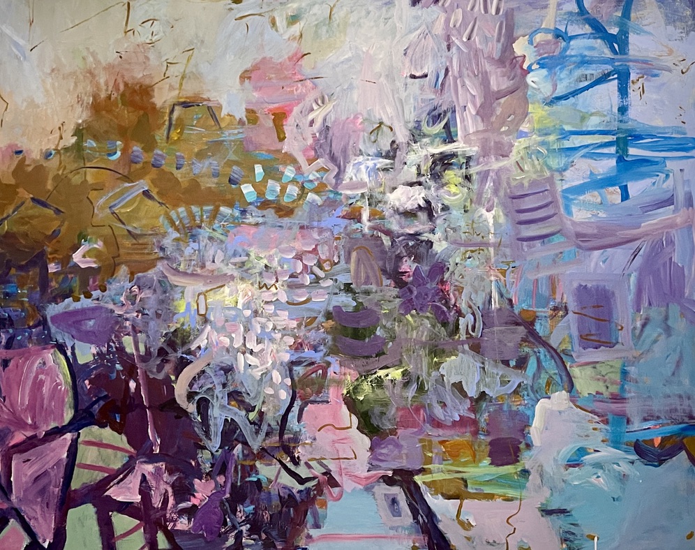 "Untold Tales of the Garden" 60 x 48