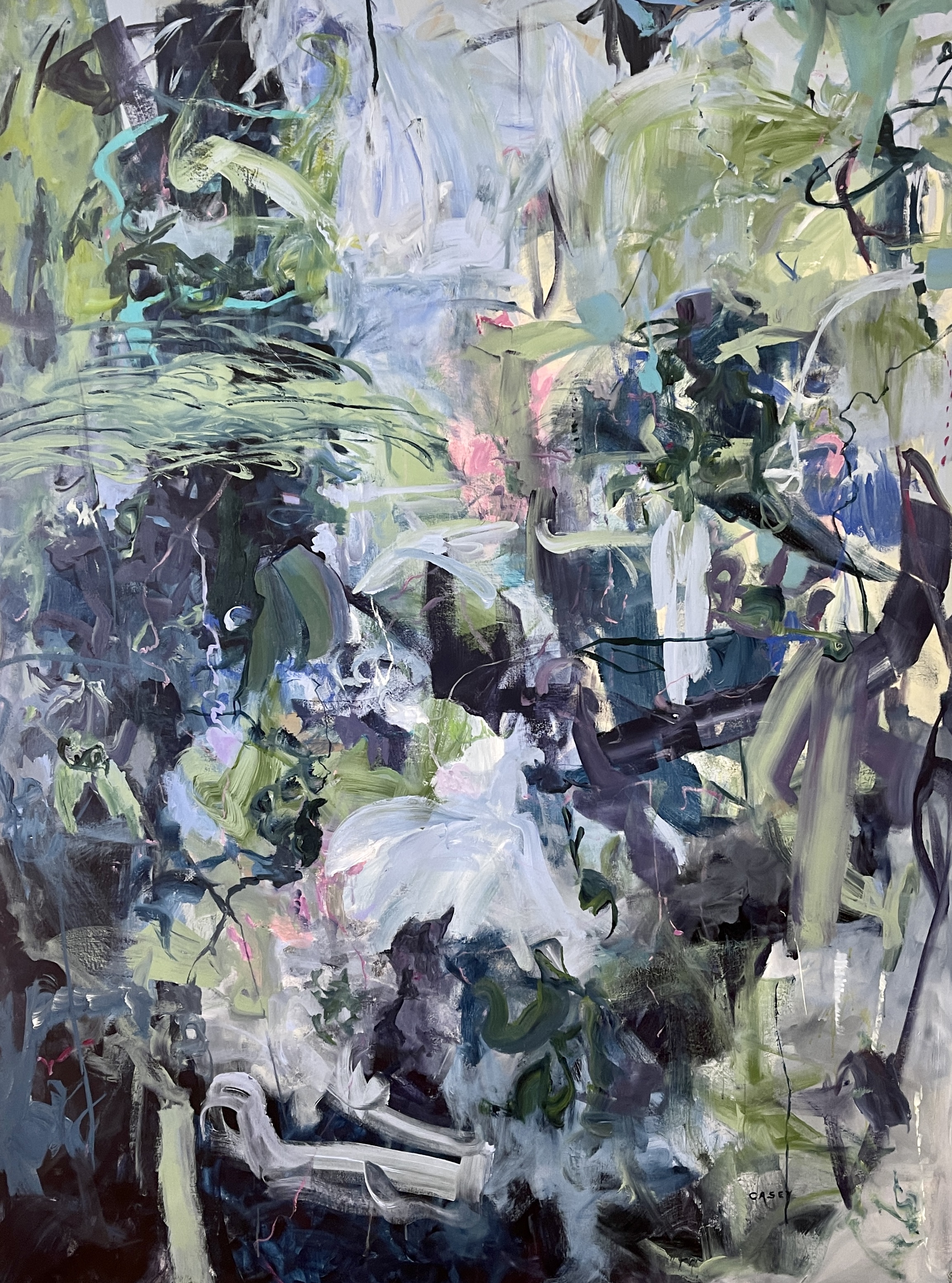 Blue Green Rhapsody 79 x 58