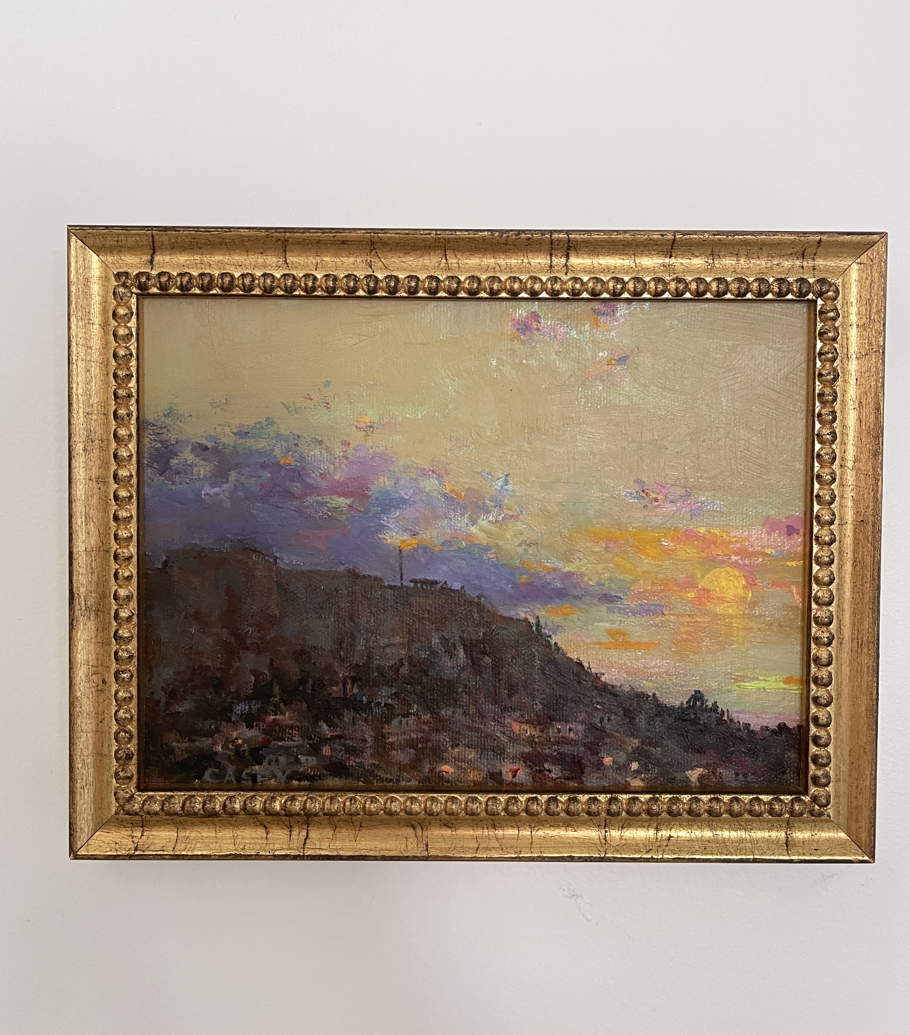 View to Antiquity  oil painting 8x6