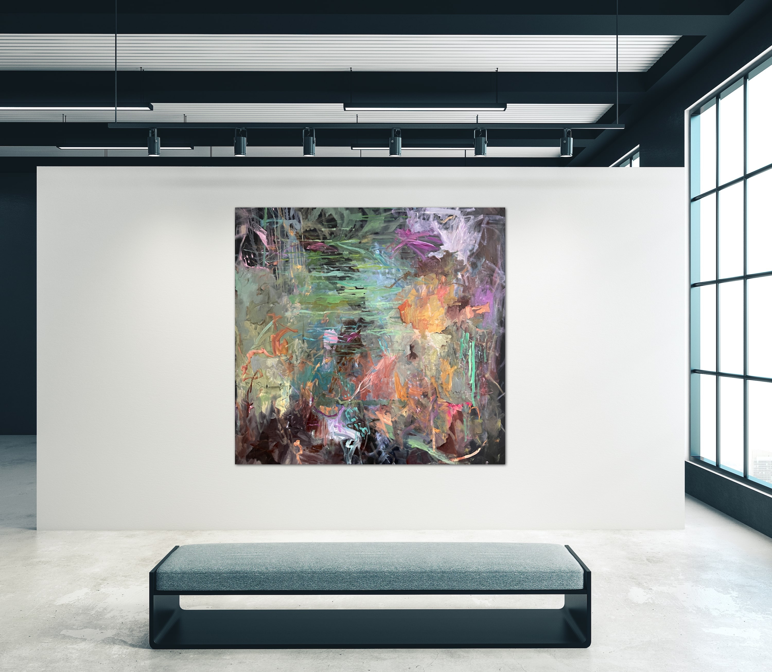 Untitled oil 65x63