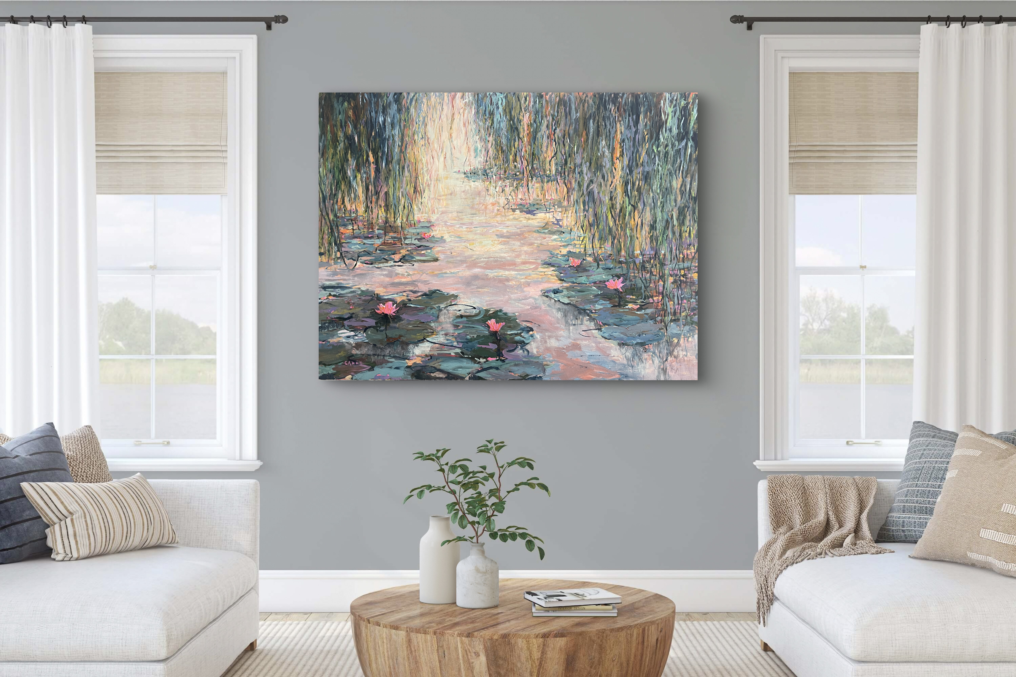  "Giverny Revisited" acrylic