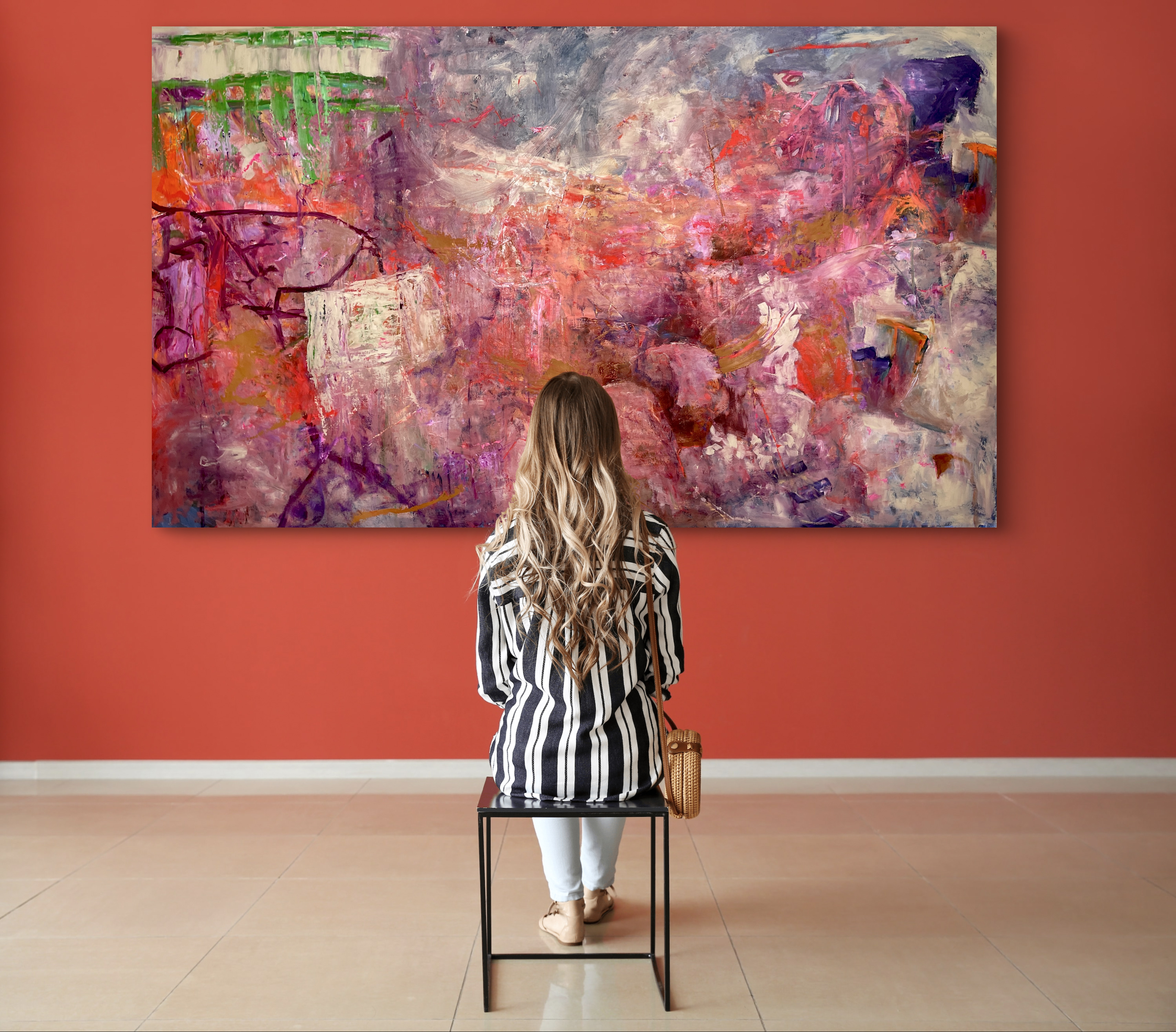 "Land of Contrasts & Curiosities" 48 x 80