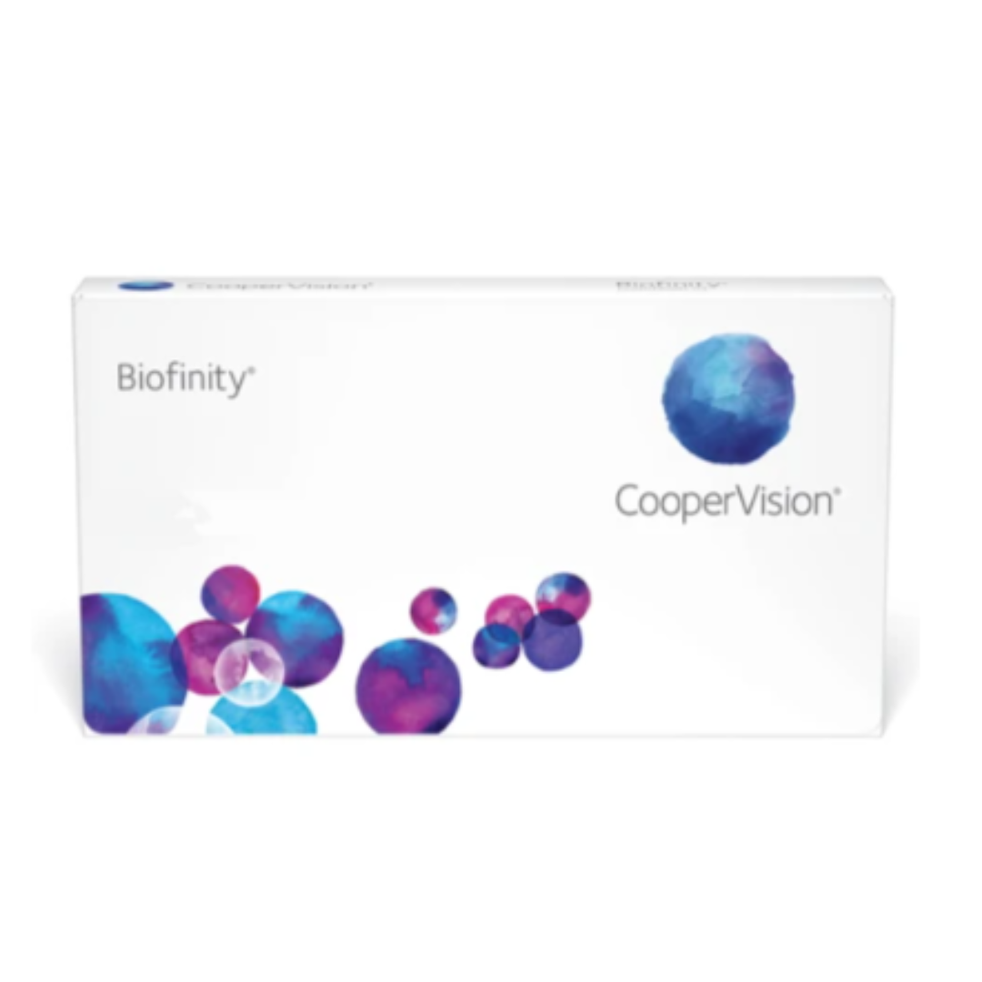 Lentes de contacto Biofinity  Esferico Positivo ( CAJA CON 6 PZAS ) 